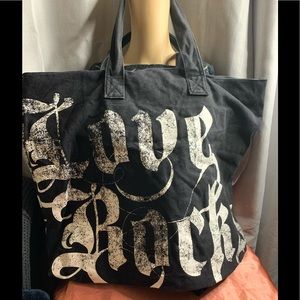 Victoria’s Secret love rock tote